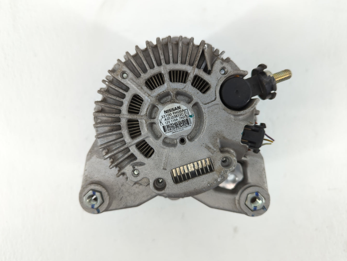 2018 Nissan Altima Alternator Replacement Generator Charging Assembly Engine OEM P/N:23100 9HU0A Fits OEM Used Auto Parts - 
