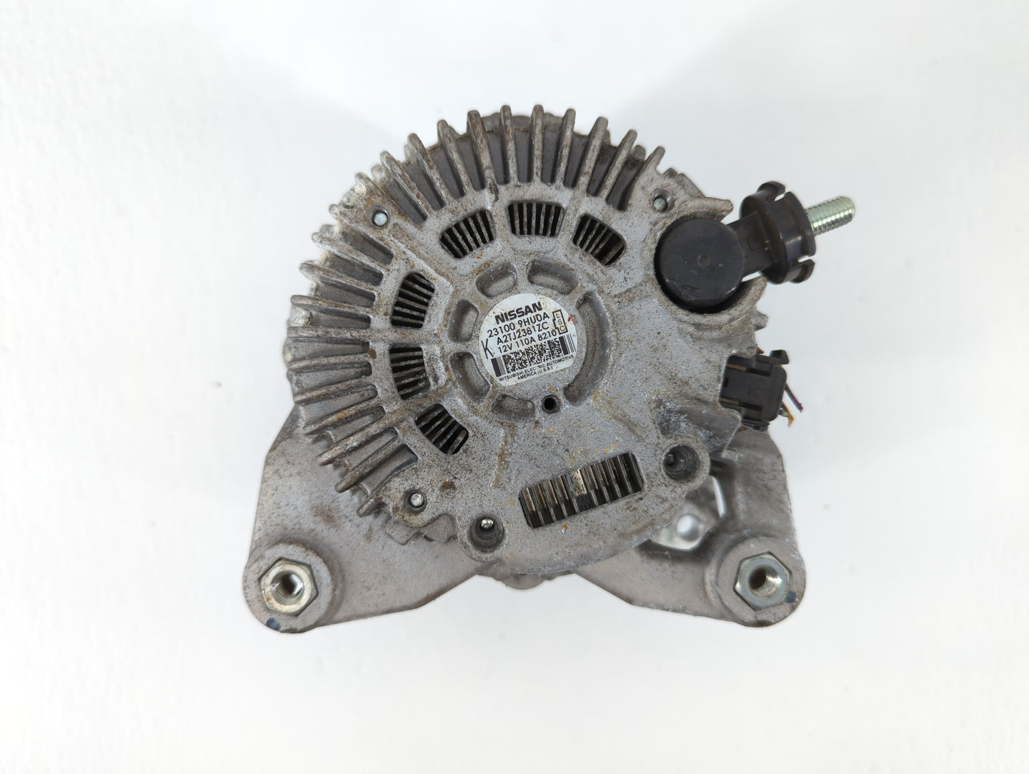 2018 Nissan Altima Alternator Replacement Generator Charging Assembly Engine OEM P/N:23100 9HU0A Fits OEM Used Auto Parts - 