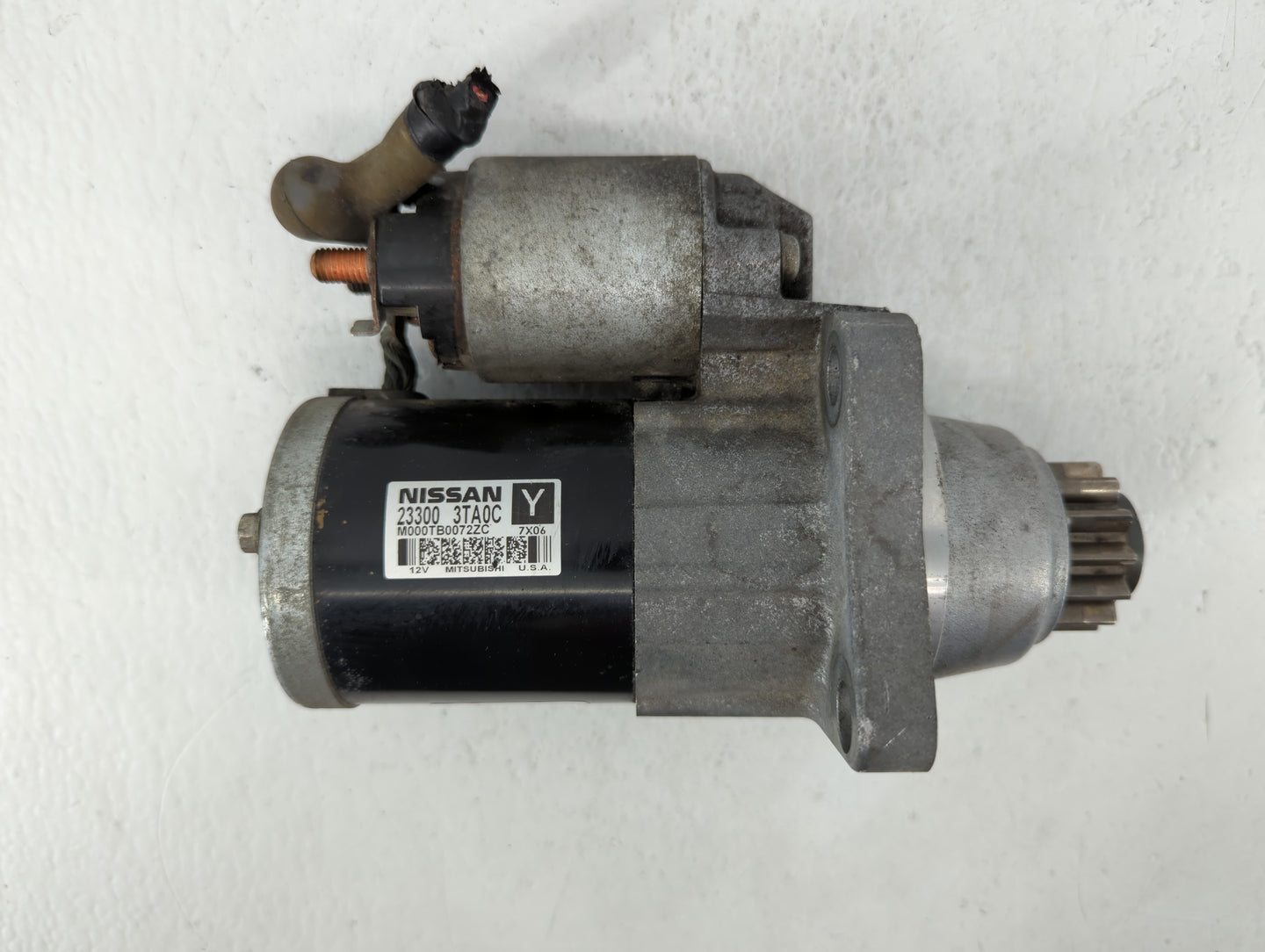 2013-2018 Nissan Altima Car Starter Motor Solenoid OEM P/N:23300 3TA0C Fits Fits 2013 2014 2015 2016 2017 2018 OEM Used Auto