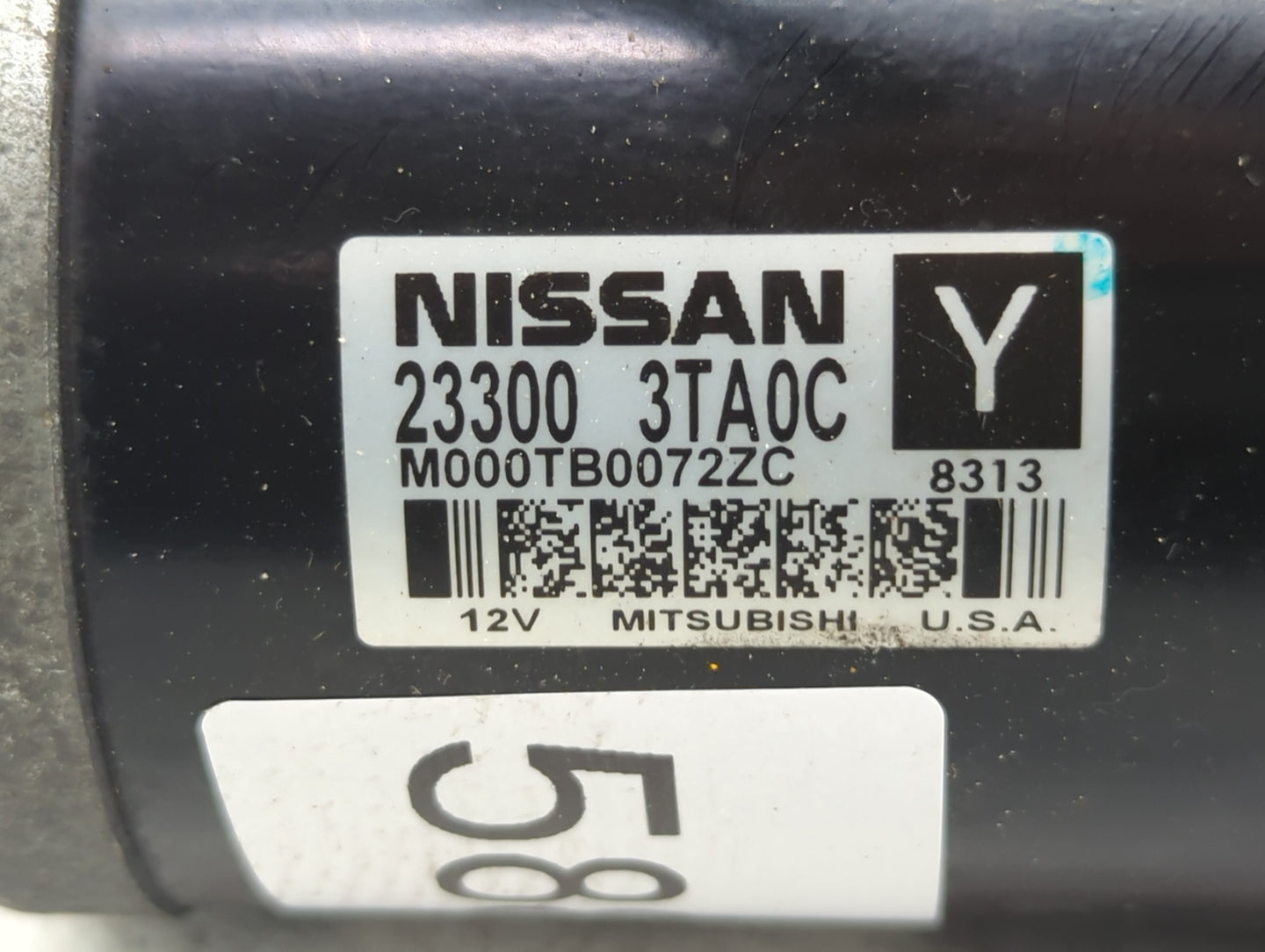 2013-2018 Nissan Altima Car Starter Motor Solenoid OEM P/N:23300 3TA0C Fits Fits 2013 2014 2015 2016 2017 2018 OEM Used Auto