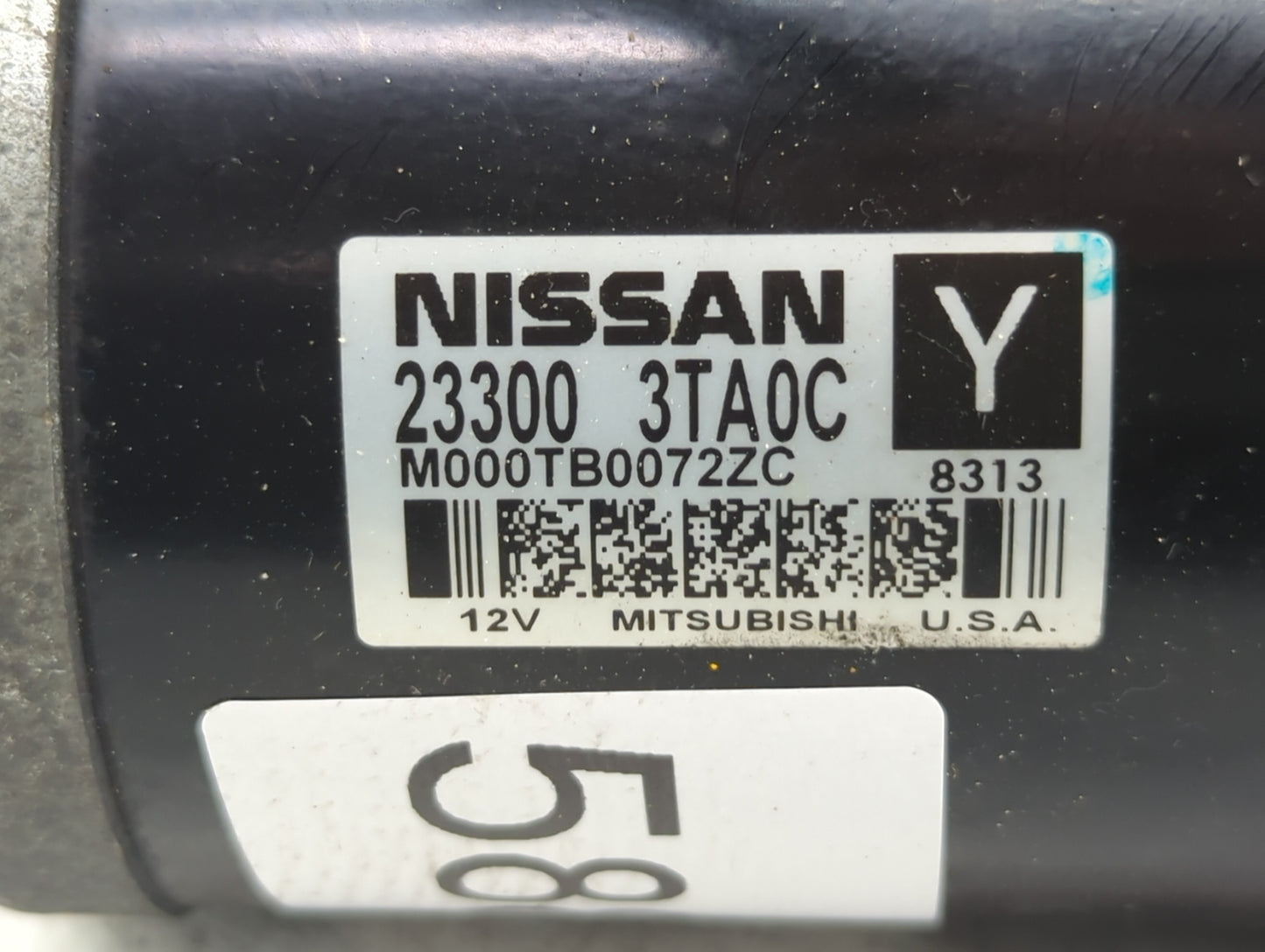 2013-2018 Nissan Altima Car Starter Motor Solenoid OEM P/N:23300 3TA0C Fits Fits 2013 2014 2015 2016 2017 2018 OEM Used Auto