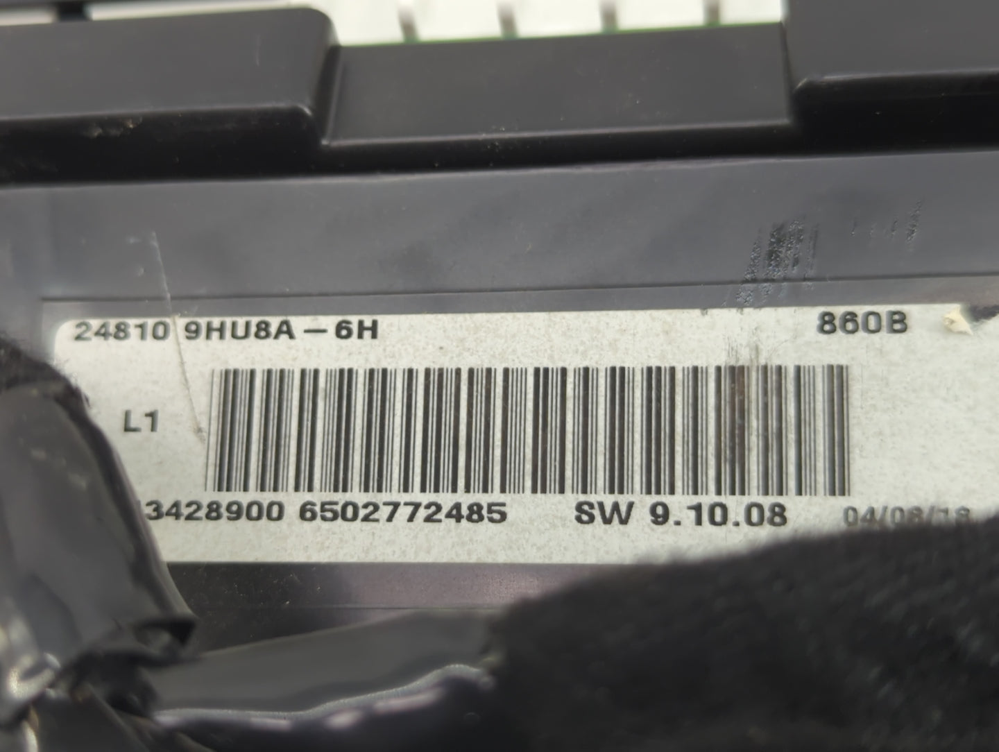 2018 Nissan Altima Instrument Cluster Speedometer Gauges P/N:24810-9HU8A Fits OEM Used Auto Parts - Oemusedautoparts1.com