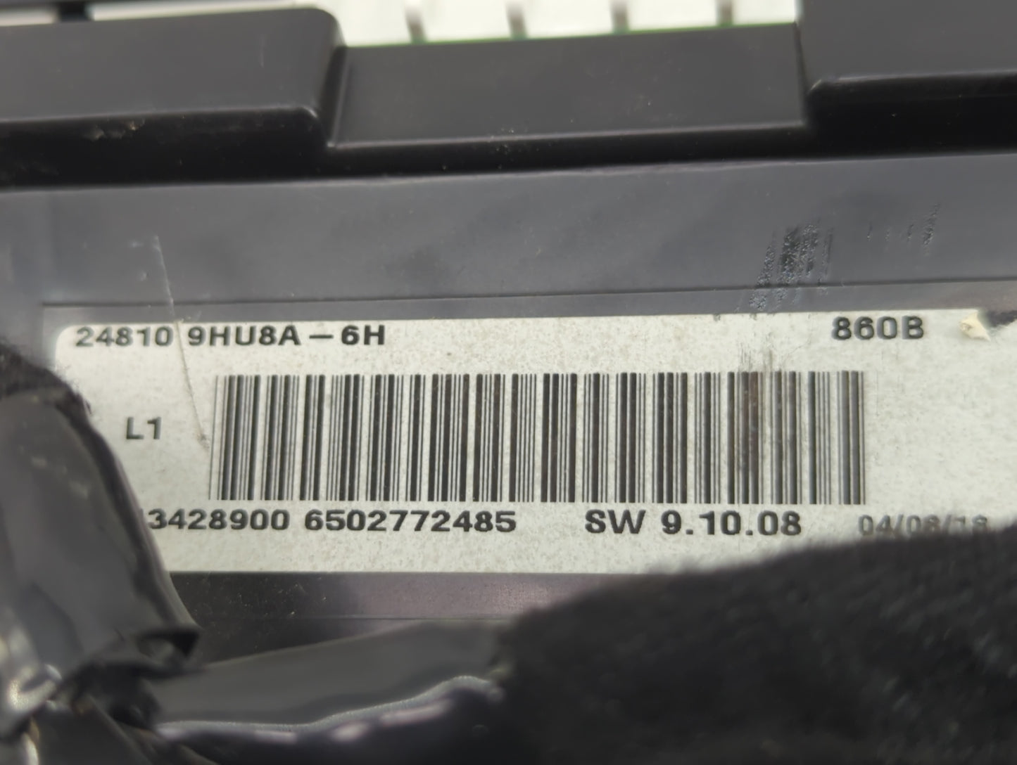 2018 Nissan Altima Instrument Cluster Speedometer Gauges P/N:24810-9HU8A Fits OEM Used Auto Parts - Oemusedautoparts1.com