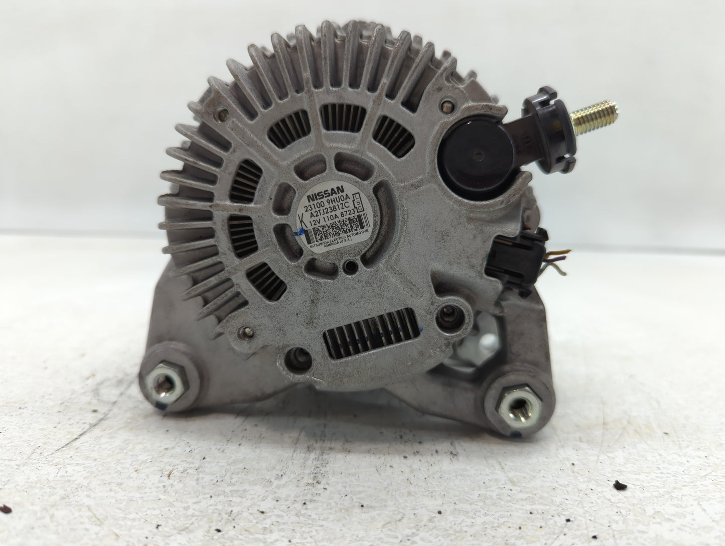 2018 Nissan Altima Alternator Replacement Generator Charging Assembly Engine OEM P/N:23100 9HU0A Fits OEM Used Auto Parts - 