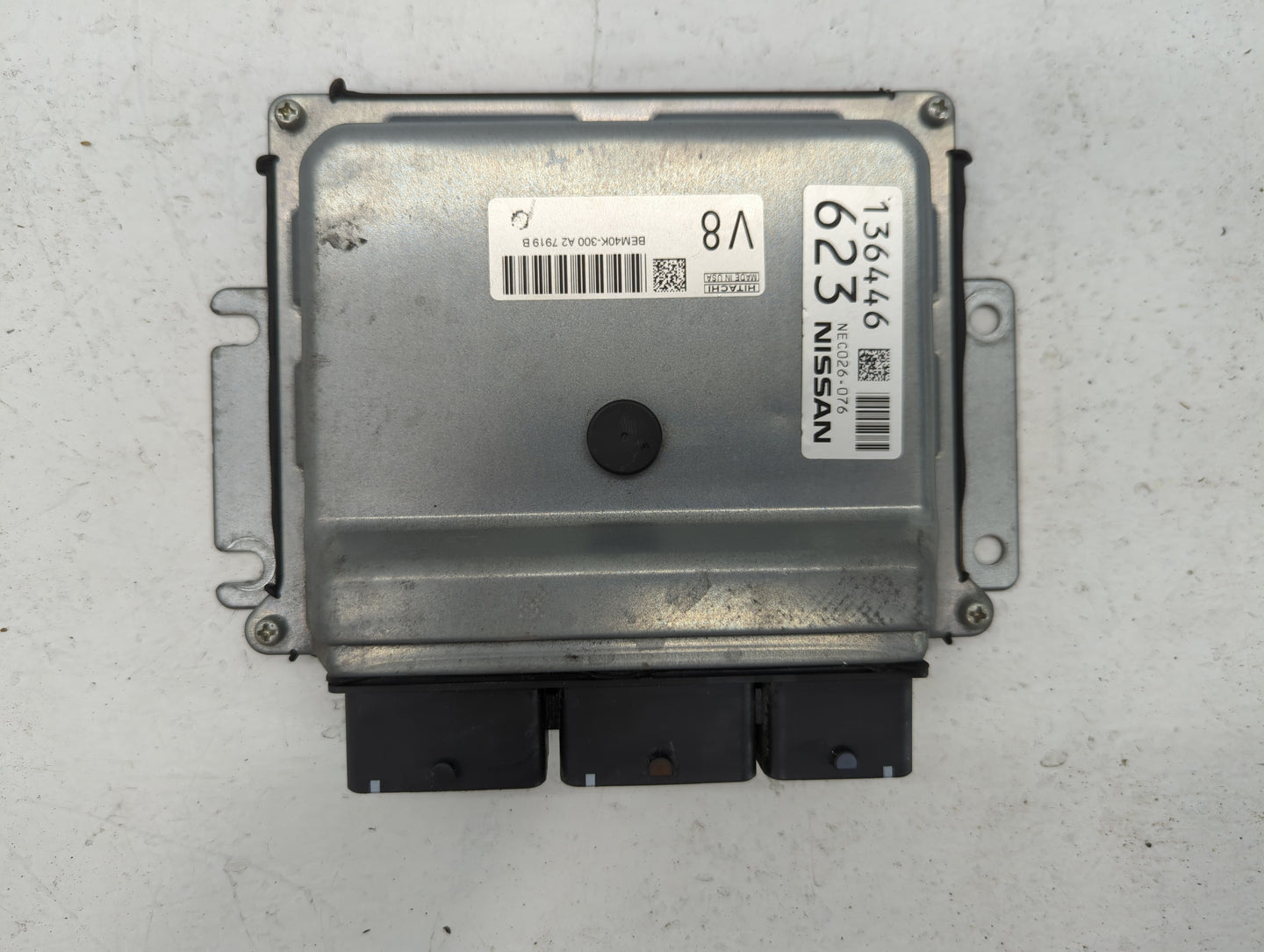 2018 Nissan Altima PCM Engine Control Computer ECU ECM PCU OEM P/N:NEC026-075 297573, NEC029-053 Fits OEM Used Auto Parts - 