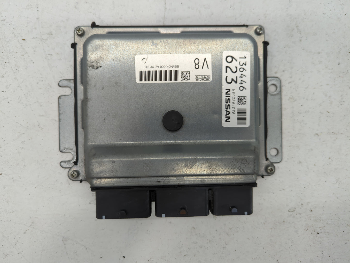 2018 Nissan Altima PCM Engine Control Computer ECU ECM PCU OEM P/N:NEC026-075 297573, NEC029-053 Fits OEM Used Auto Parts - 