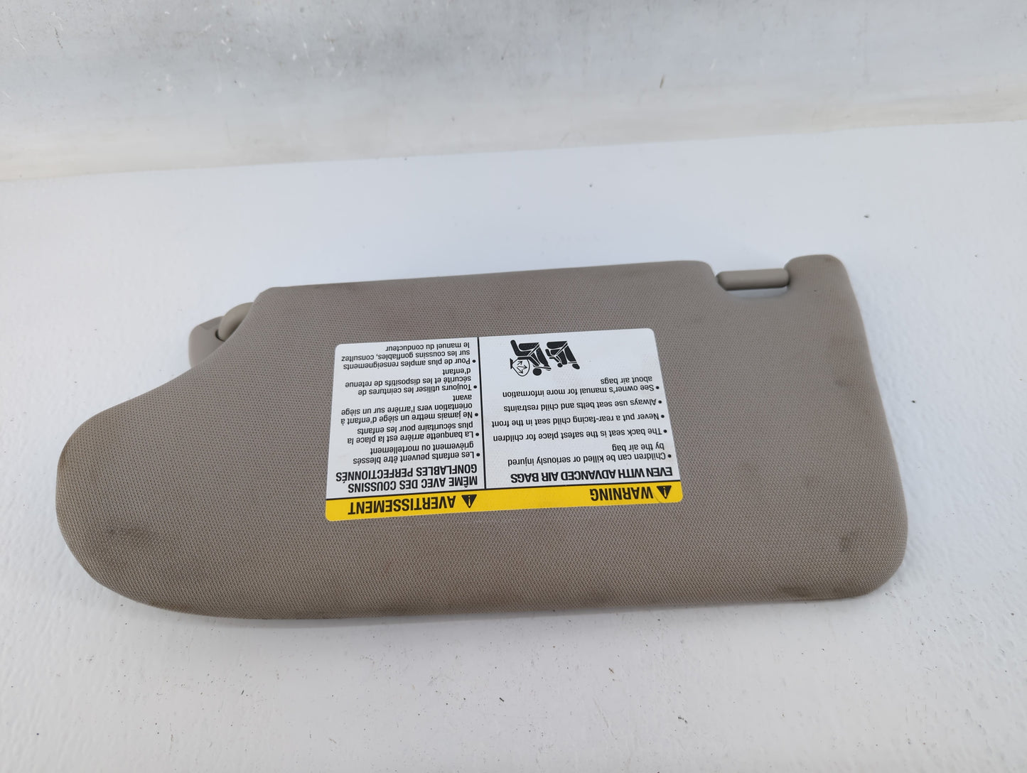 2013-2018 Nissan Altima Sun Visor Shade Replacement Passenger Right Mirror Fits Fits 2013 2014 2015 2016 2017 2018 OEM Used 