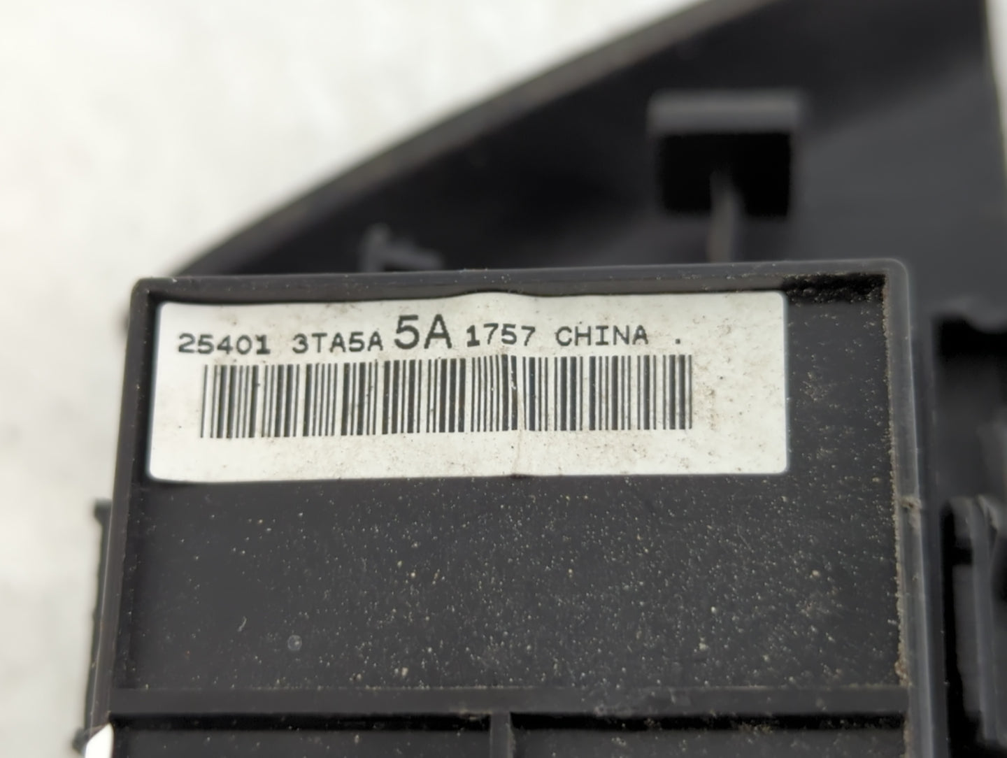 2013-2018 Nissan Altima Master Power Window Switch Replacement Driver Side Left P/N:25401 3TA5A Fits OEM Used Auto Parts - O