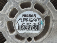 2018 Nissan Altima Alternator Replacement Generator Charging Assembly Engine OEM P/N:23100 9HU0A Fits OEM Used Auto Parts - 