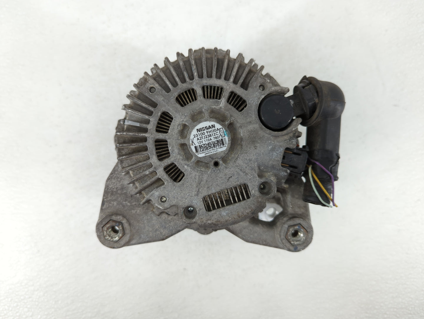 2018 Nissan Altima Alternator Replacement Generator Charging Assembly Engine OEM P/N:23100 9HU0A Fits OEM Used Auto Parts - 