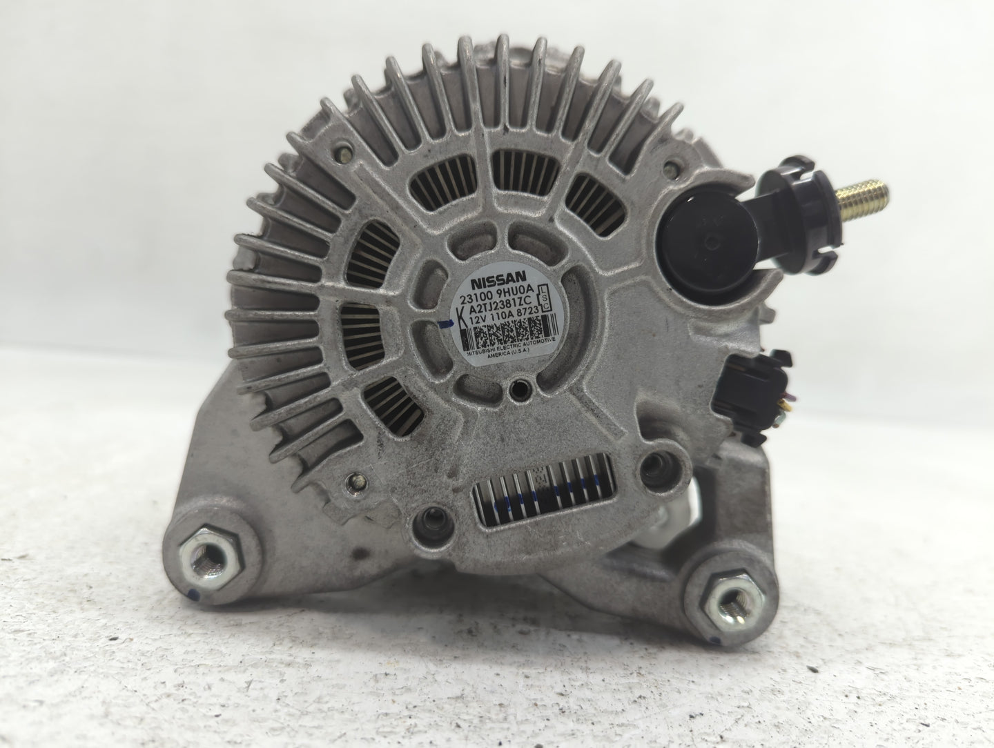 2018 Nissan Altima Alternator Replacement Generator Charging Assembly Engine OEM P/N:A2TJ2381ZC 23100 9HU0A Fits OEM Used Au