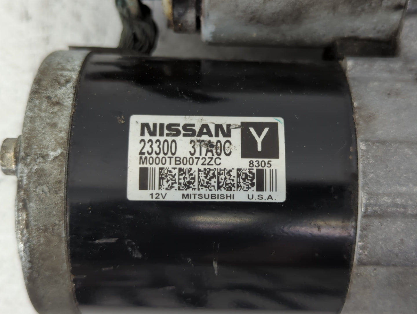 2013-2018 Nissan Altima Car Starter Motor Solenoid OEM P/N:M000TB0072ZC 23300 3TA0C Fits Fits 2013 2014 2015 2016 2017 2018 