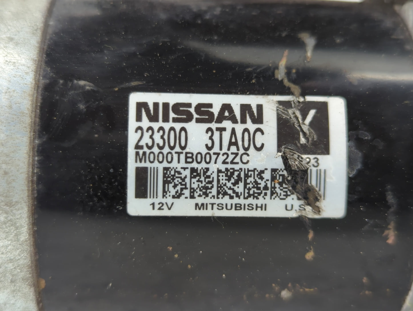 2013-2018 Nissan Altima Car Starter Motor Solenoid OEM P/N:23300 3TA0C Fits Fits 2013 2014 2015 2016 2017 2018 OEM Used Auto