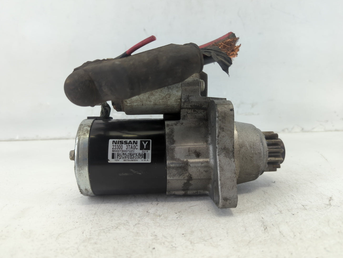 2013-2018 Nissan Altima Car Starter Motor Solenoid OEM P/N:23300 3TA0C Fits Fits 2013 2014 2015 2016 2017 2018 OEM Used Auto