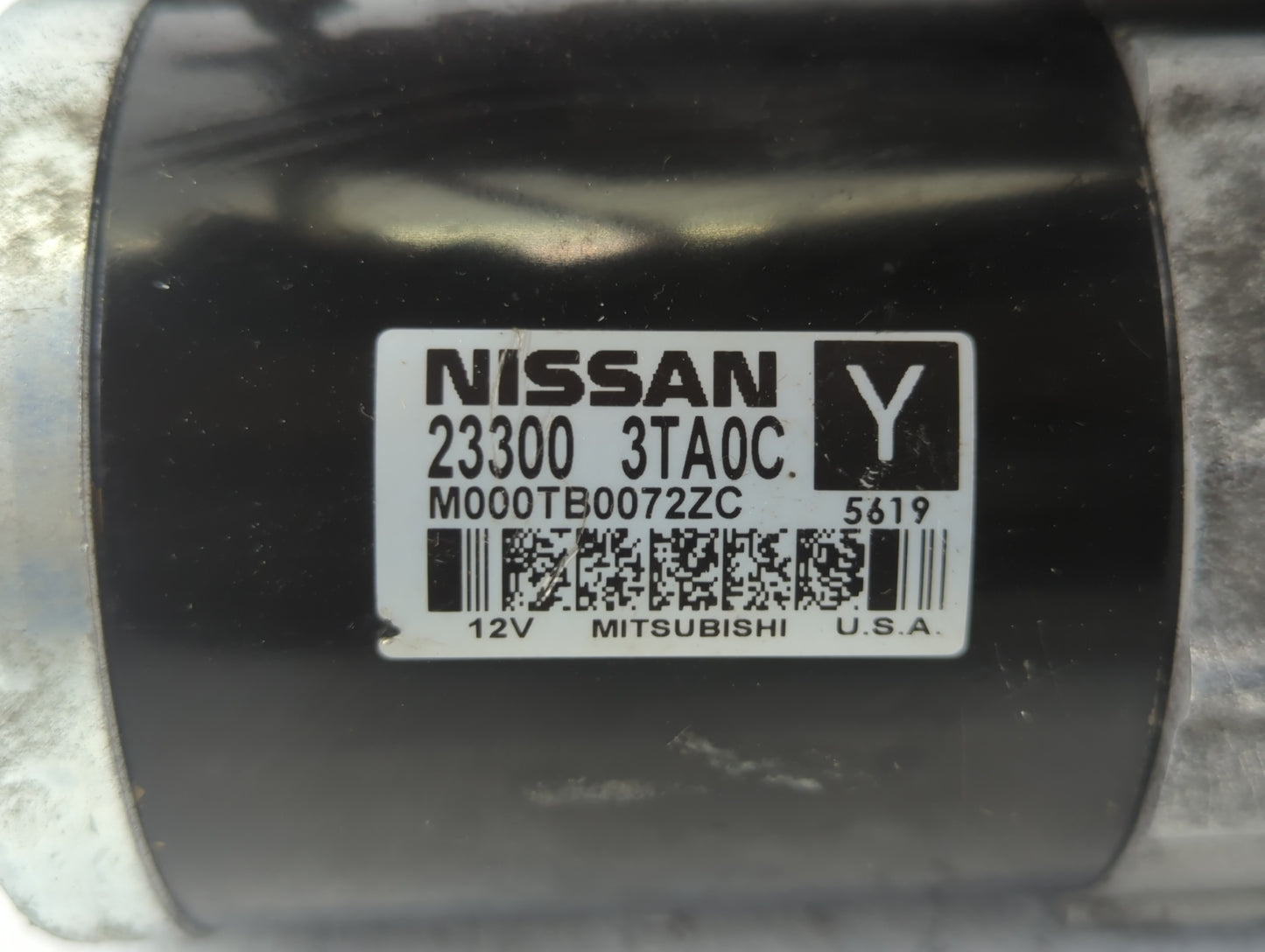 2013-2018 Nissan Altima Car Starter Motor Solenoid OEM P/N:23300 3TA0C Fits Fits 2013 2014 2015 2016 2017 2018 OEM Used Auto