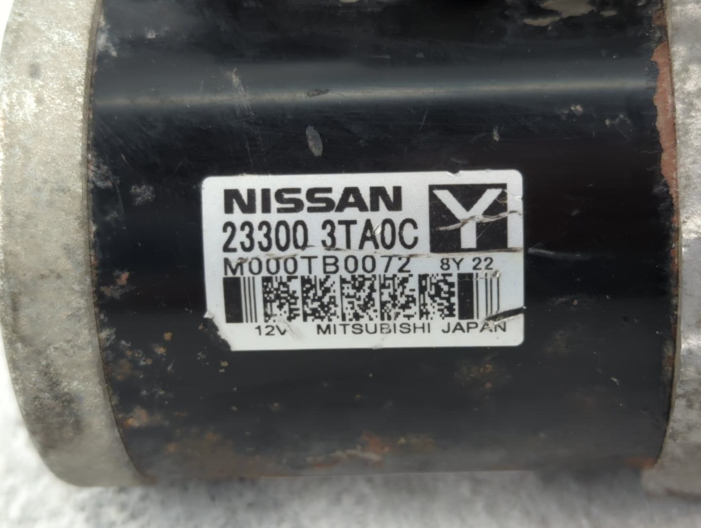 2013-2018 Nissan Altima Car Starter Motor Solenoid OEM P/N:23300 3TA0C Fits Fits 2013 2014 2015 2016 2017 2018 OEM Used Auto