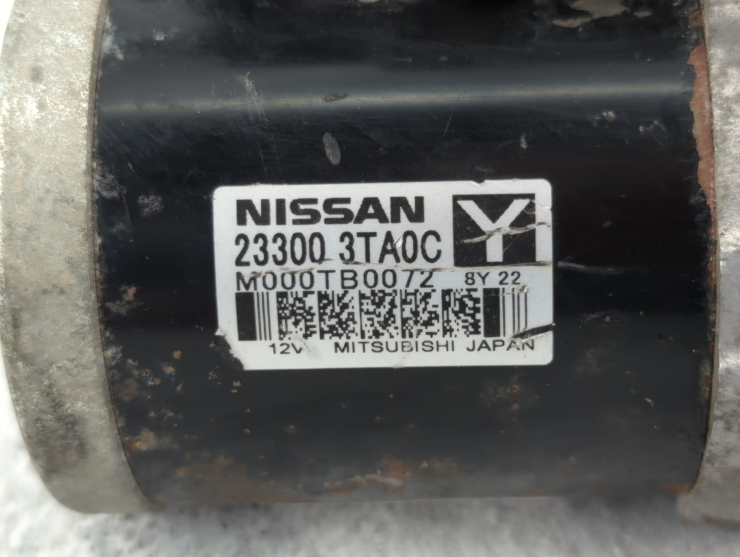 2013-2018 Nissan Altima Car Starter Motor Solenoid OEM P/N:23300 3TA0C Fits Fits 2013 2014 2015 2016 2017 2018 OEM Used Auto