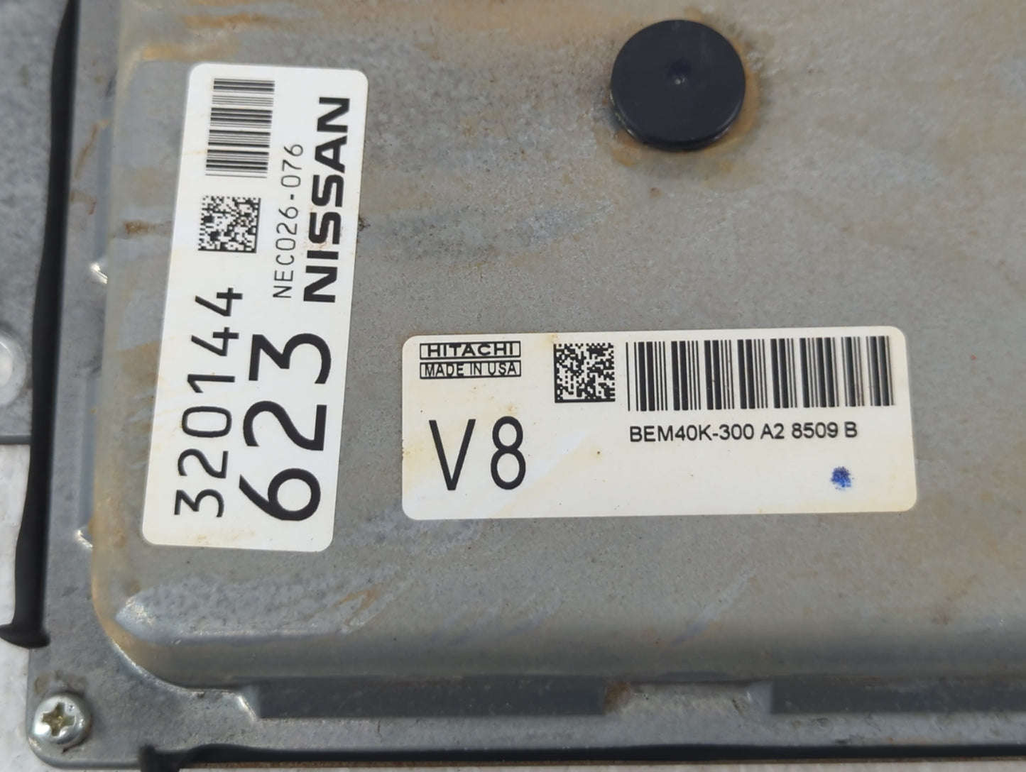 2018 Nissan Altima PCM Engine Control Computer ECU ECM PCU OEM P/N:320144 623 NEC026-076 Fits OEM Used Auto Parts - Oemuseda