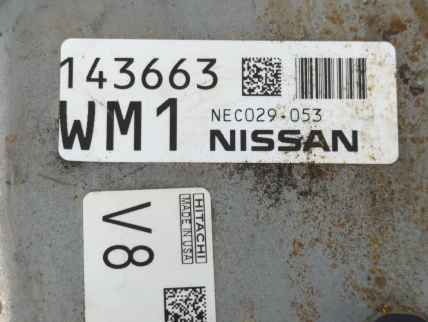 2018 Nissan Altima PCM Engine Control Computer ECU ECM PCU OEM P/N:320144 623 NEC026-076 Fits OEM Used Auto Parts - Oemuseda