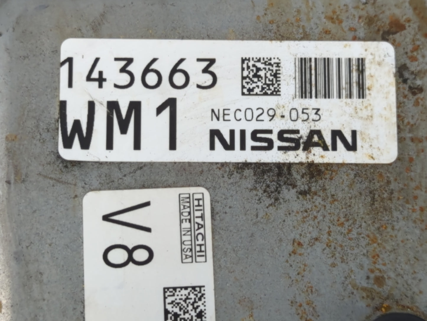 2018 Nissan Altima PCM Engine Control Computer ECU ECM PCU OEM P/N:320144 623 NEC026-076 Fits OEM Used Auto Parts - Oemuseda