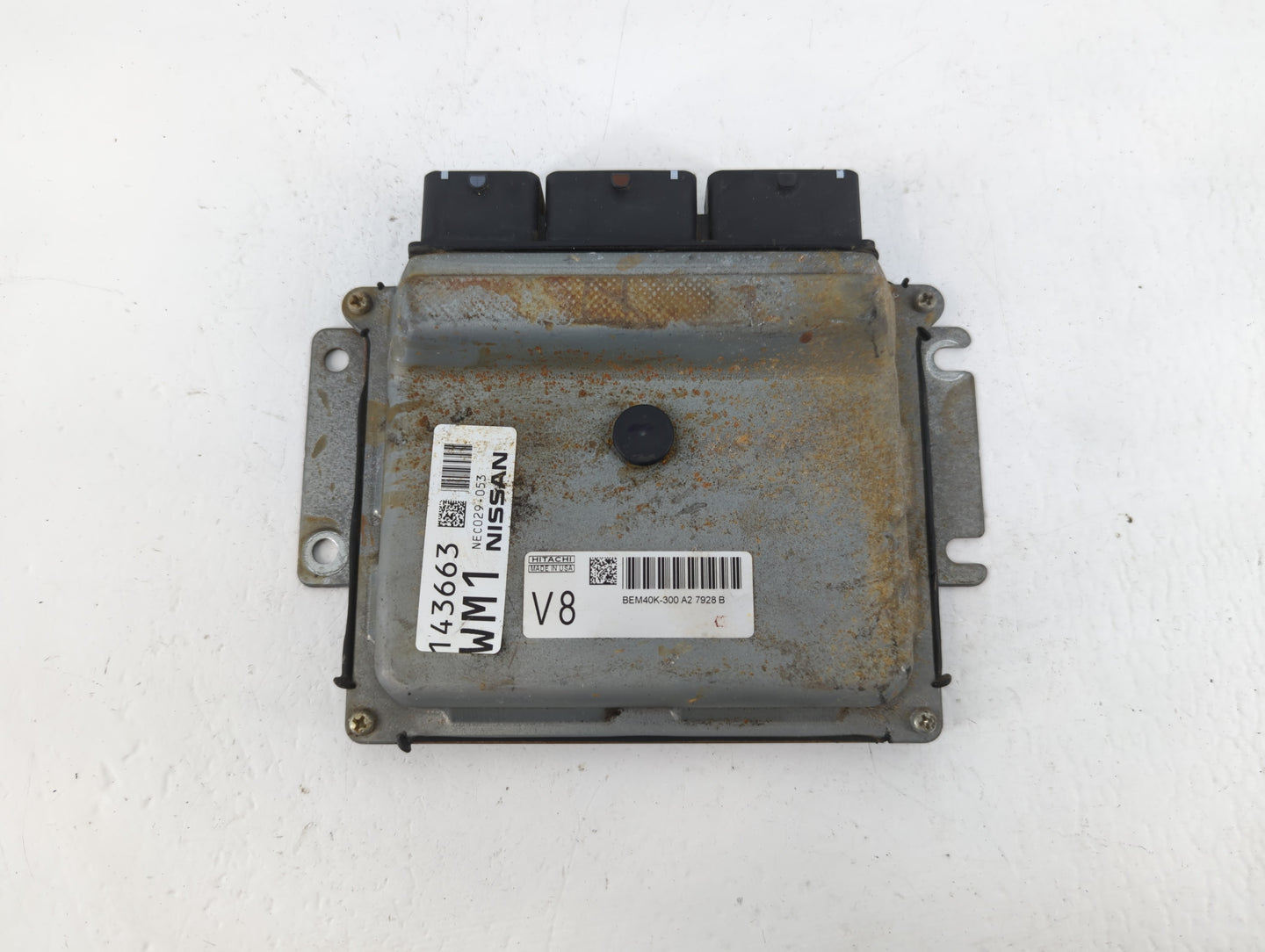 2018 Nissan Altima PCM Engine Control Computer ECU ECM PCU OEM P/N:320144 623 NEC026-076 Fits OEM Used Auto Parts - Oemuseda