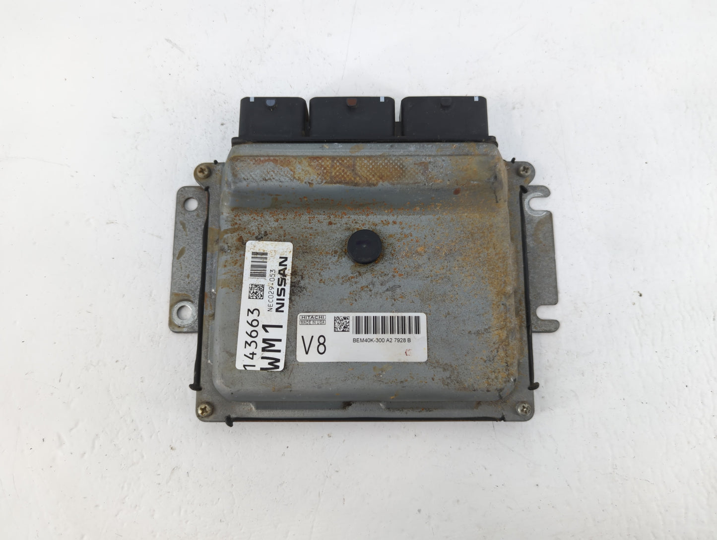 2018 Nissan Altima PCM Engine Control Computer ECU ECM PCU OEM P/N:320144 623 NEC026-076 Fits OEM Used Auto Parts - Oemuseda