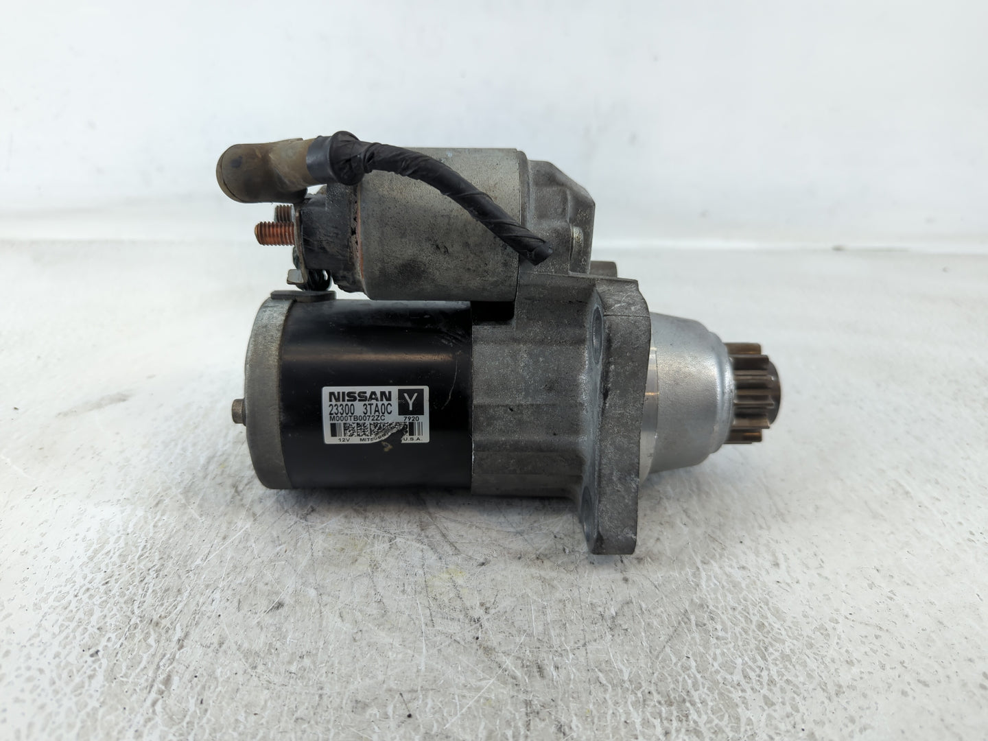 2013-2018 Nissan Altima Car Starter Motor Solenoid OEM P/N:23300 3TA0C Fits Fits 2013 2014 2015 2016 2017 2018 OEM Used Auto