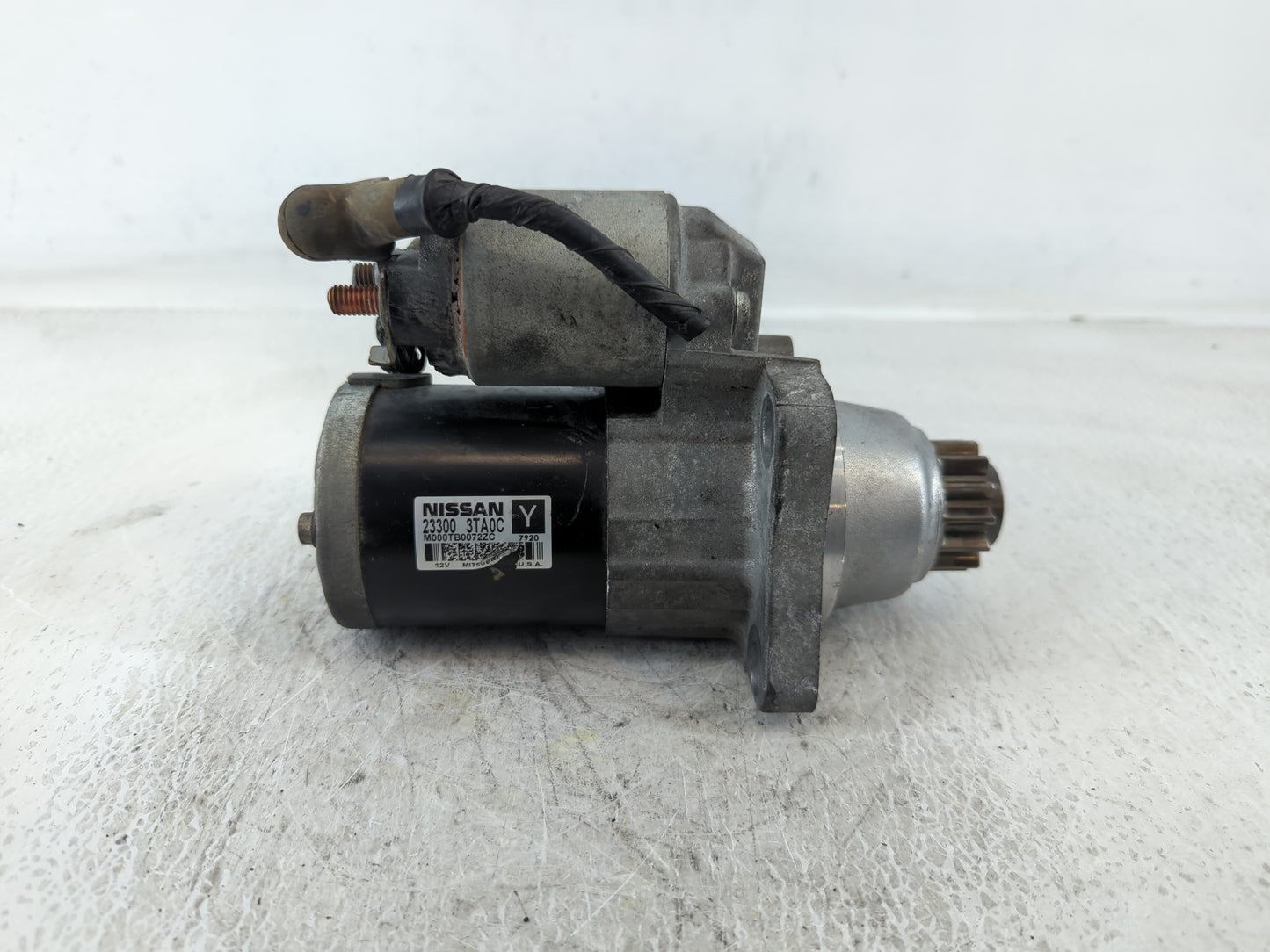 2013-2018 Nissan Altima Car Starter Motor Solenoid OEM P/N:23300 3TA0C Fits Fits 2013 2014 2015 2016 2017 2018 OEM Used Auto