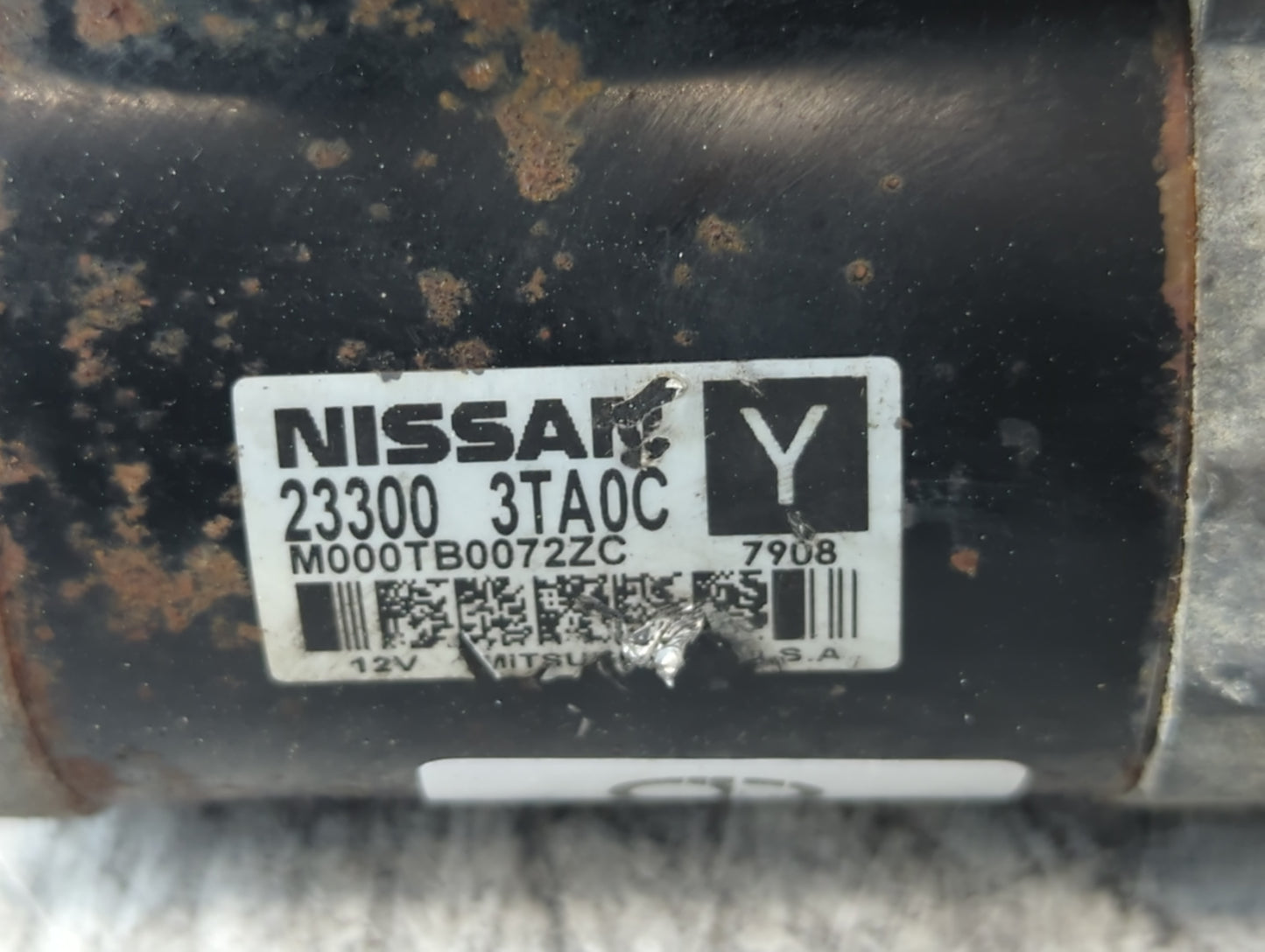2013-2018 Nissan Altima Car Starter Motor Solenoid OEM P/N:M000TB0072ZC 23300 3TA0C Fits Fits 2013 2014 2015 2016 2017 2018 