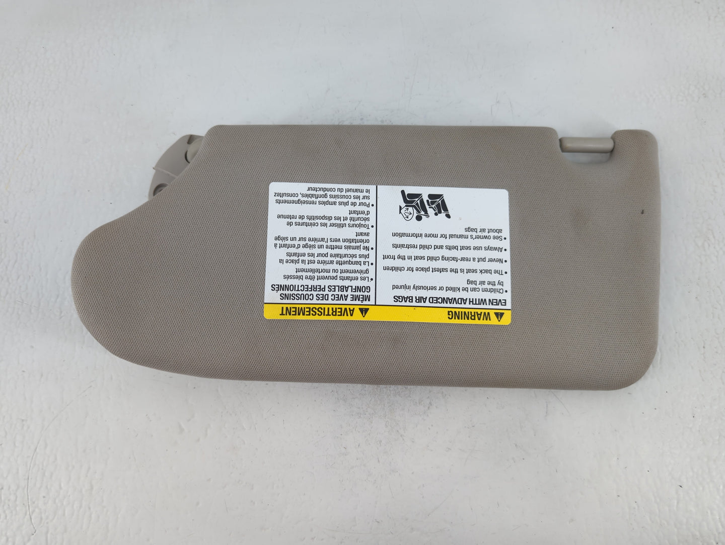 2013-2018 Nissan Altima Sun Visor Shade Replacement Passenger Right Mirror Fits Fits 2013 2014 2015 2016 2017 2018 OEM Used 