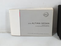 2018 Nissan Altima Owners Manual Book Guide OEM Used Auto Parts - Oemusedautoparts1.com