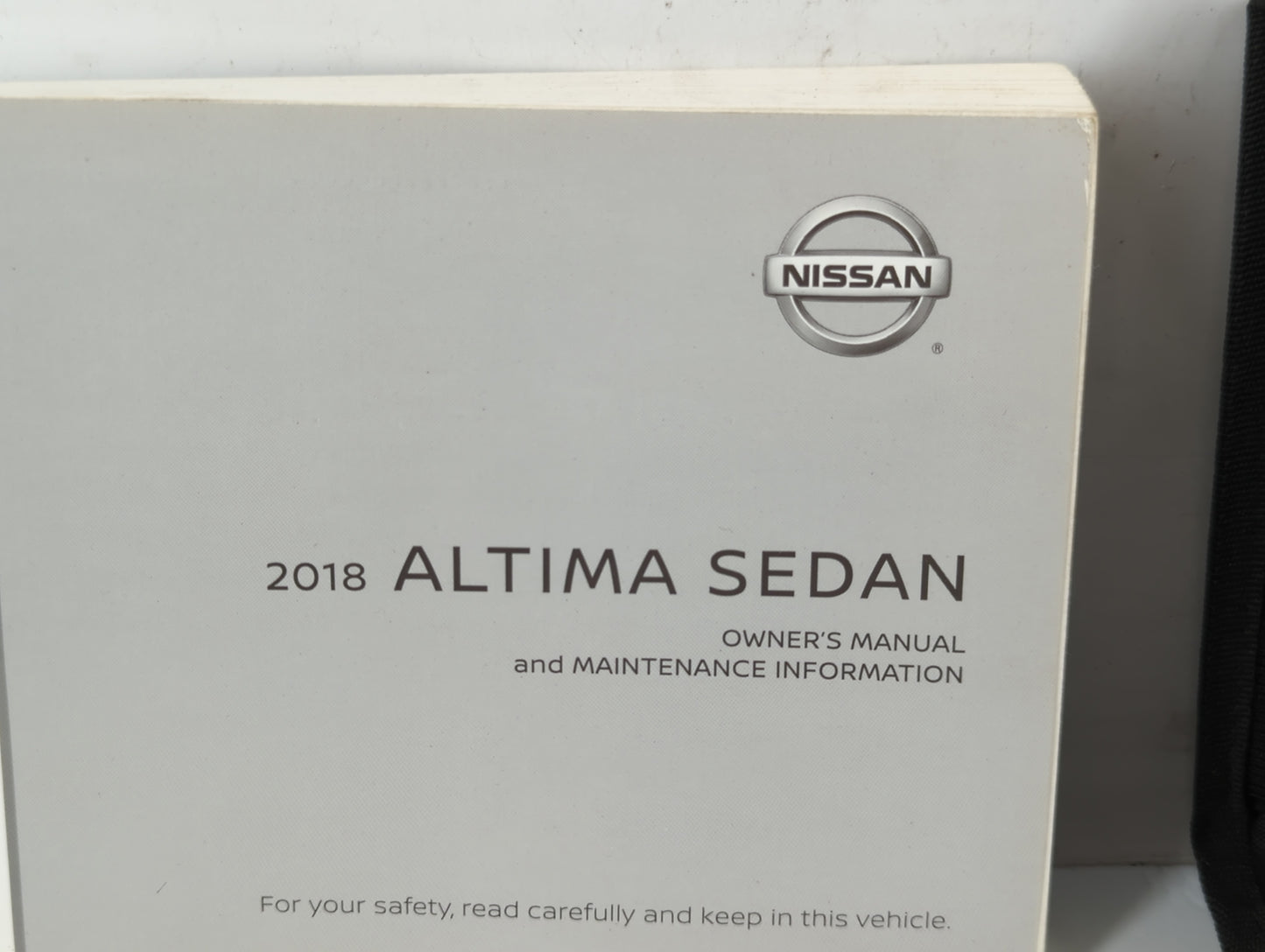 2018 Nissan Altima Owners Manual Book Guide OEM Used Auto Parts - Oemusedautoparts1.com