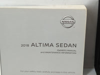 2018 Nissan Altima Owners Manual Book Guide OEM Used Auto Parts - Oemusedautoparts1.com