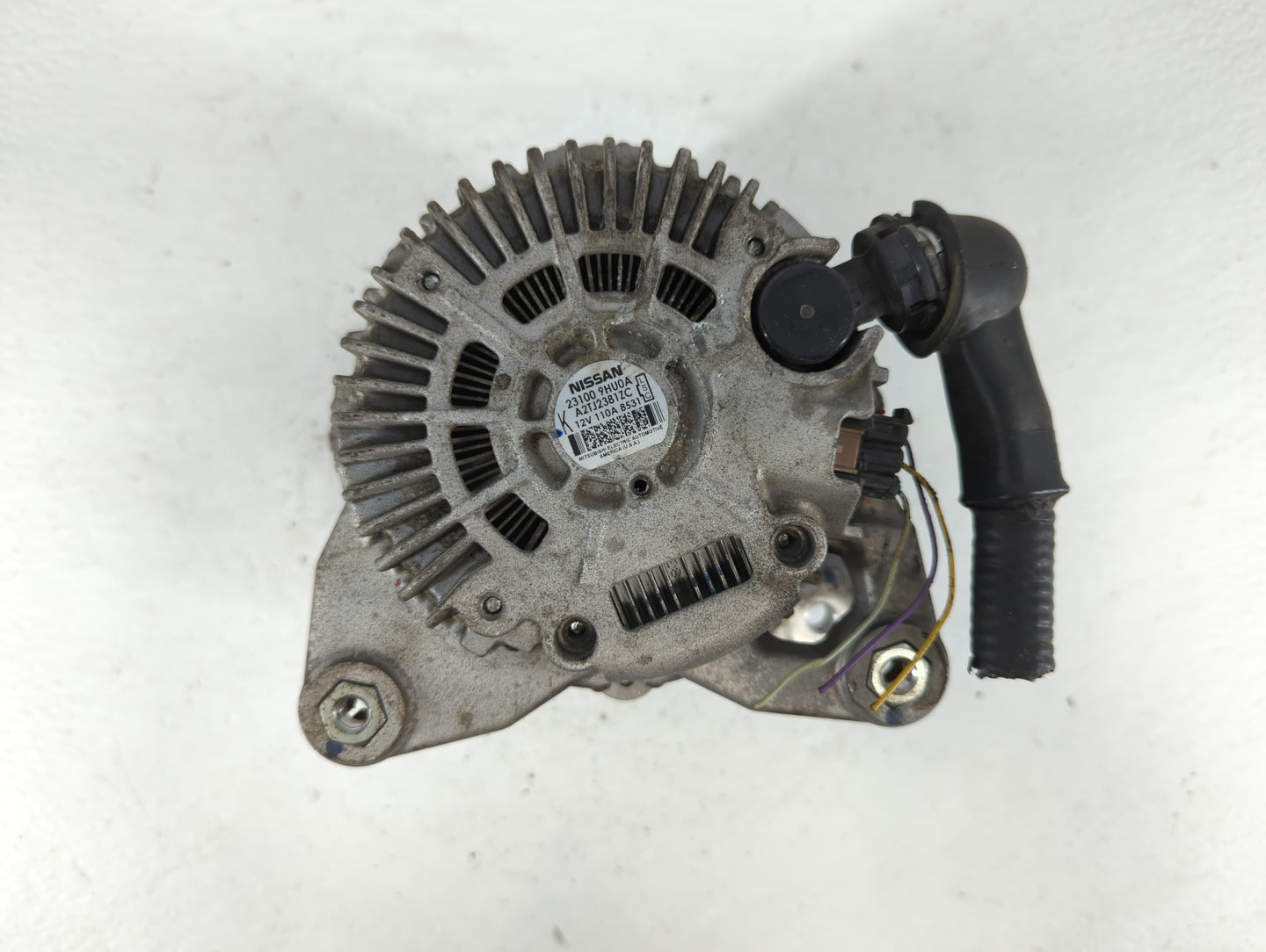 2018 Nissan Altima Alternator Replacement Generator Charging Assembly Engine OEM P/N:22100 9HU0A Fits OEM Used Auto Parts - 