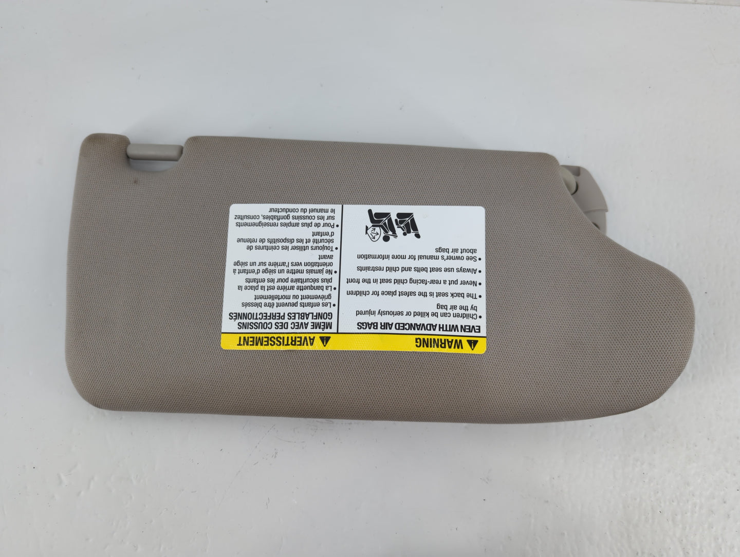 2013-2018 Nissan Altima Sun Visor Shade Replacement Driver Left Mirror Fits Fits 2013 2014 2015 2016 2017 2018 OEM Used Auto
