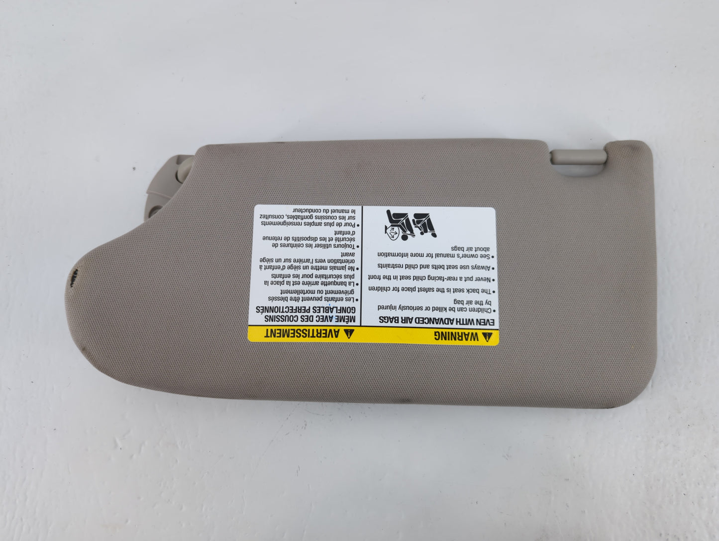 2013-2018 Nissan Altima Sun Visor Shade Replacement Passenger Right Mirror Fits Fits 2013 2014 2015 2016 2017 2018 OEM Used 