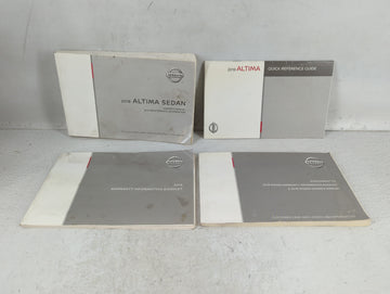 2018 Nissan Altima Owners Manual Book Guide OEM Used Auto Parts - Oemusedautoparts1.com