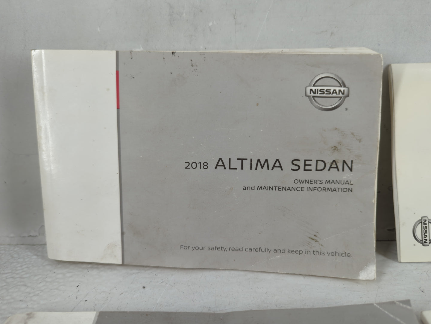 2018 Nissan Altima Owners Manual Book Guide OEM Used Auto Parts - Oemusedautoparts1.com