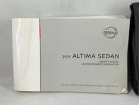 2018 Nissan Altima Owners Manual Book Guide P/N:OM18EA 0L33U0 OEM Used Auto Parts - Oemusedautoparts1.com
