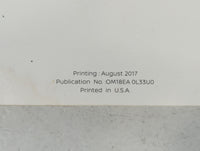 2018 Nissan Altima Owners Manual Book Guide P/N:OM18EA 0L33U0 OEM Used Auto Parts - Oemusedautoparts1.com