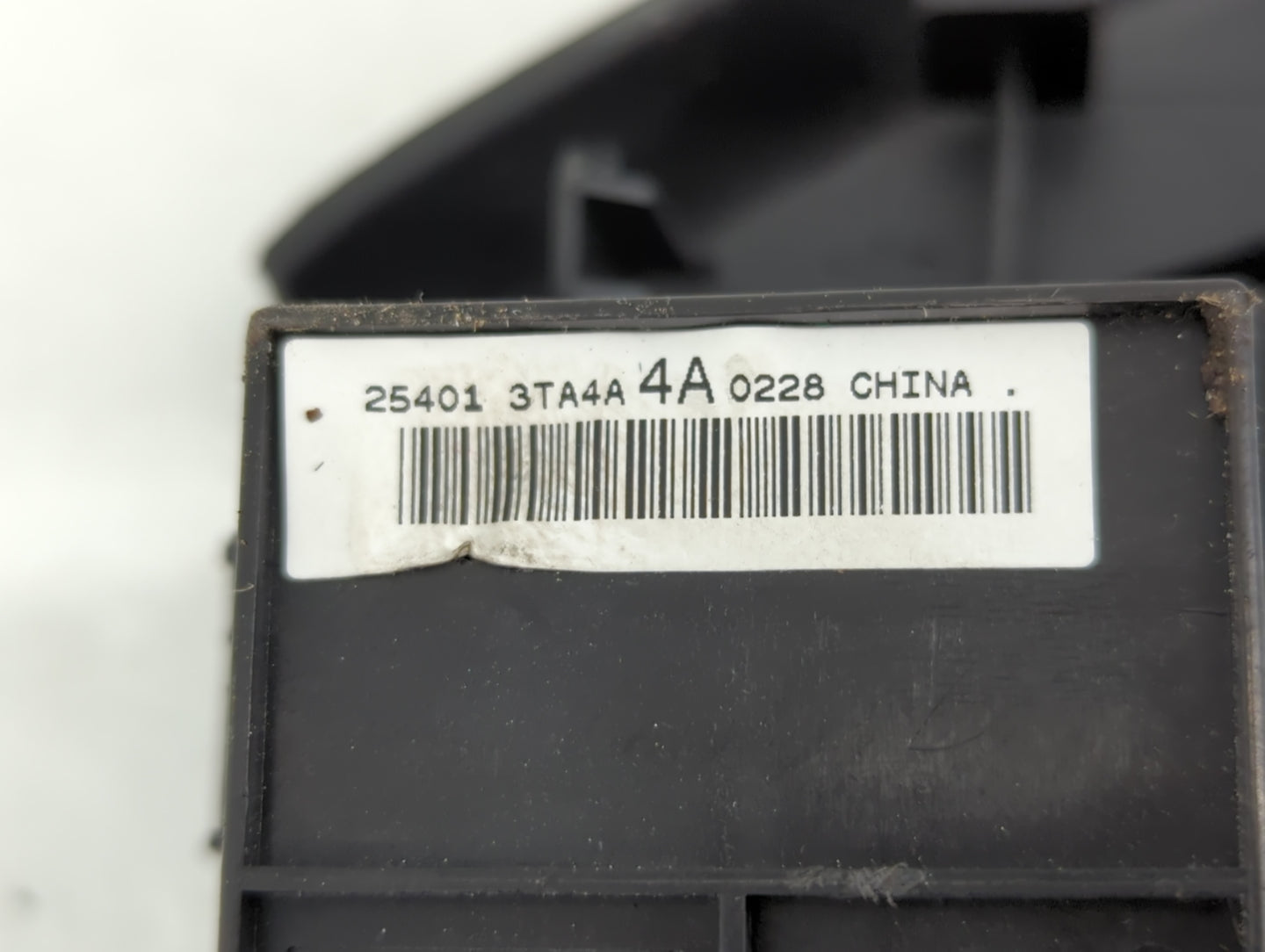 2013-2018 Nissan Altima Master Power Window Switch Replacement Driver Side Left P/N:35401 3TA4A Fits OEM Used Auto Parts - O
