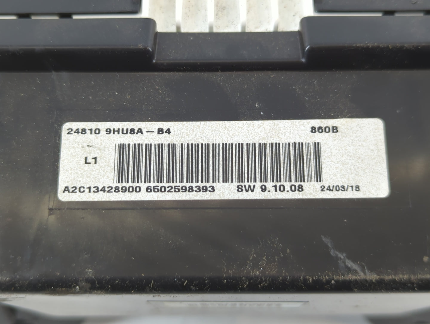 2018 Nissan Altima Instrument Cluster Speedometer Gauges P/N:24810-9HU8A-B4 Fits OEM Used Auto Parts - Oemusedautoparts1.com