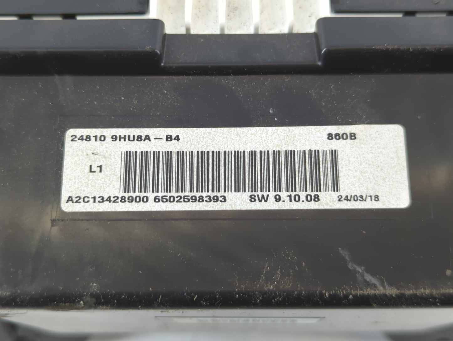 2018 Nissan Altima Instrument Cluster Speedometer Gauges P/N:24810-9HU8A-B4 Fits OEM Used Auto Parts - Oemusedautoparts1.com