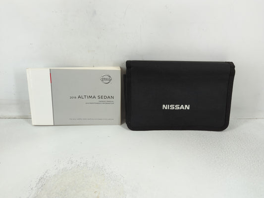 2018 Nissan Altima Owners Manual Book Guide P/N:OM18EA 0L33U0 OEM Used Auto Parts - Oemusedautoparts1.com