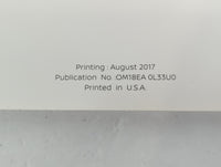 2018 Nissan Altima Owners Manual Book Guide P/N:OM18EA 0L33U0 OEM Used Auto Parts - Oemusedautoparts1.com