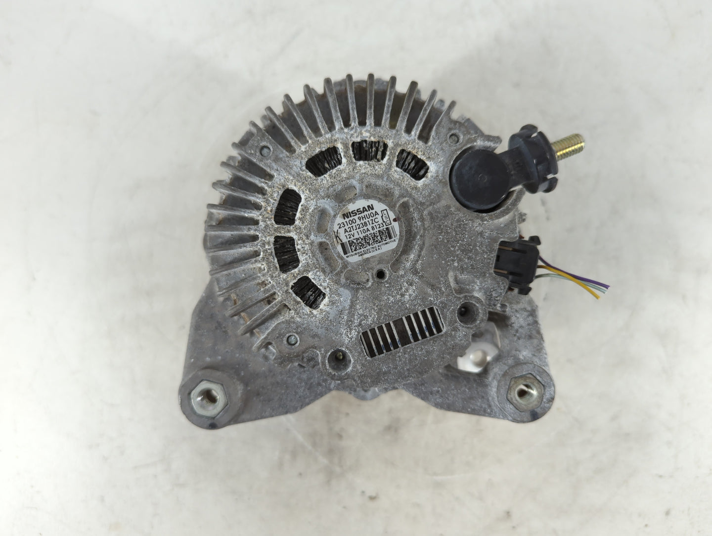 2018 Nissan Altima Alternator Replacement Generator Charging Assembly Engine OEM P/N:A2TJ2381ZC 23100 9HU0A Fits OEM Used Au
