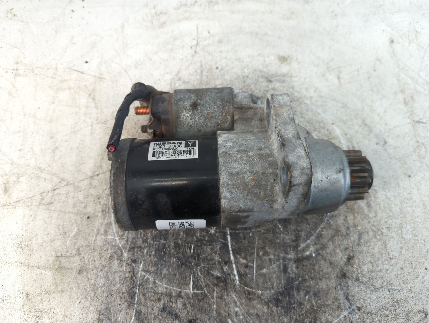 2013-2018 Nissan Altima Car Starter Motor Solenoid OEM P/N:23300 3TA0C Fits Fits 2013 2014 2015 2016 2017 2018 OEM Used Auto