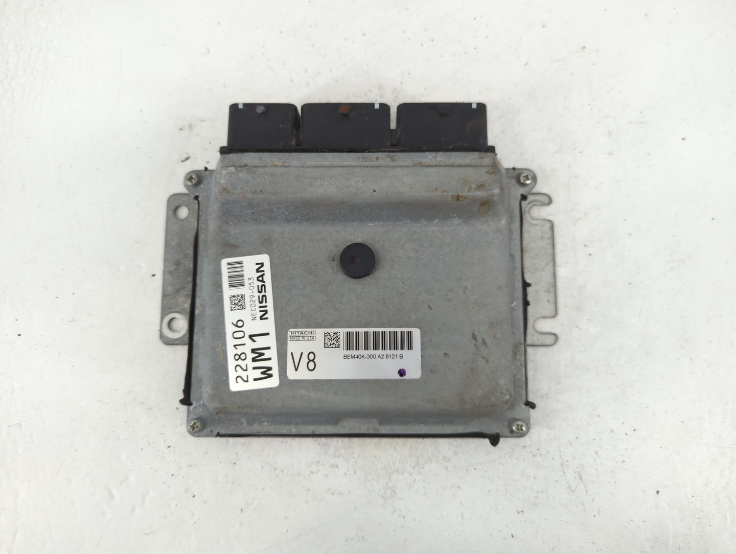 2018 Nissan Altima PCM Engine Control Computer ECU ECM PCU OEM P/N:228106 Fits OEM Used Auto Parts - Oemusedautoparts1.com