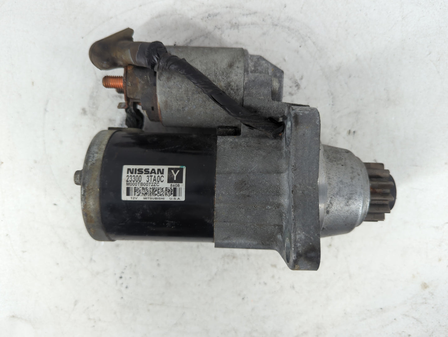 2013-2018 Nissan Altima Car Starter Motor Solenoid OEM P/N:23300 3TA0C Fits Fits 2013 2014 2015 2016 2017 2018 OEM Used Auto