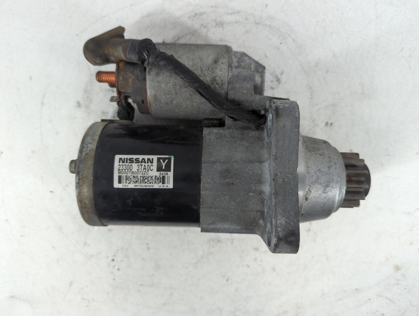 2013-2018 Nissan Altima Car Starter Motor Solenoid OEM P/N:23300 3TA0C Fits Fits 2013 2014 2015 2016 2017 2018 OEM Used Auto